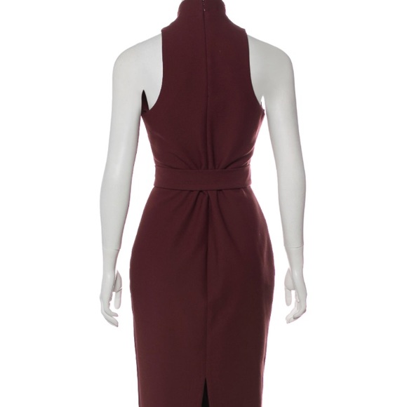 Cinq a Sept Keyhole Midi Dress - Picture 4 of 6